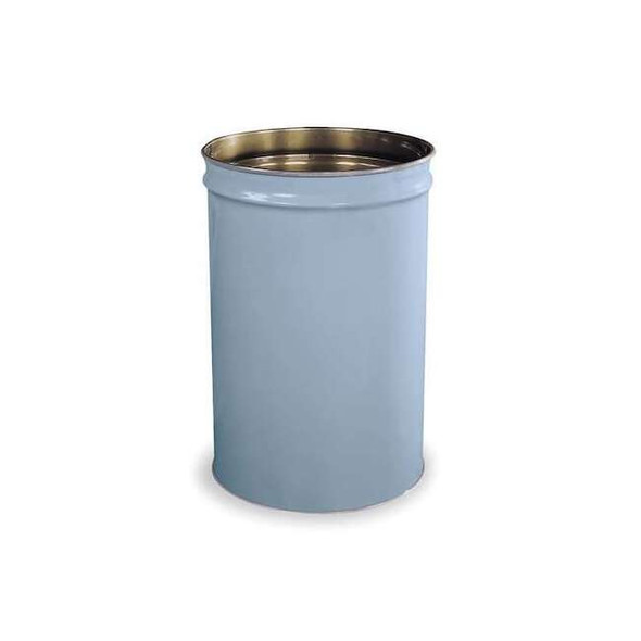 Justrite Cigarette Receptacle Drum, Gray, 55 gal 26054