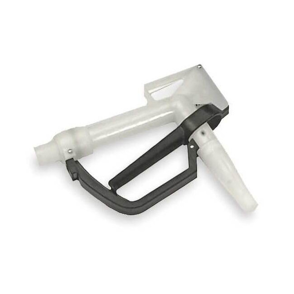 Dayton Drum Pump Nozzle, White, PVDF Spout 1DLU4