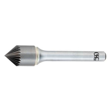 Osg Countersink,Multi FL,60 deg.,3in L,3/4in 701-7500