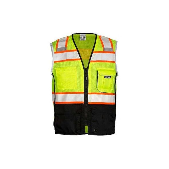 Kishigo Vest,Black,3XL 1515-3X