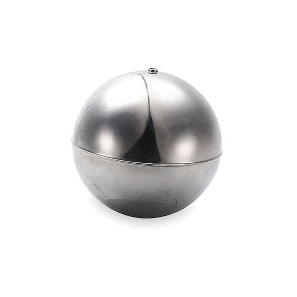 Naugatuck Float Ball,SS,Round Shape,10" dia.,10" L GR10S4141B