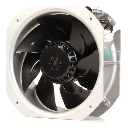 Axial Fan, Square, 230V AC, 1 Phase, Cast Aluminum, 8 7/8 in W.