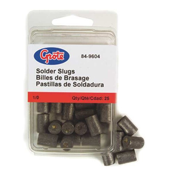 Grote Solder Pellet with Flux,Purple,PK25 84-9606