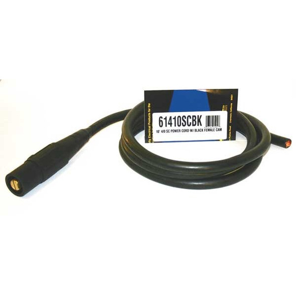 Southwire Cam Lock Power Cord,400A,600VAC,CL40FBK 61410SCBK Southwire Cam Lock Power Cord,400A,600VAC,CL40FBK 61410SCBK