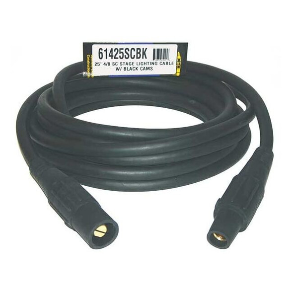 Southwire Cam Lock Extension Cord,400A,CL40FBK,4/0 61425SCBK