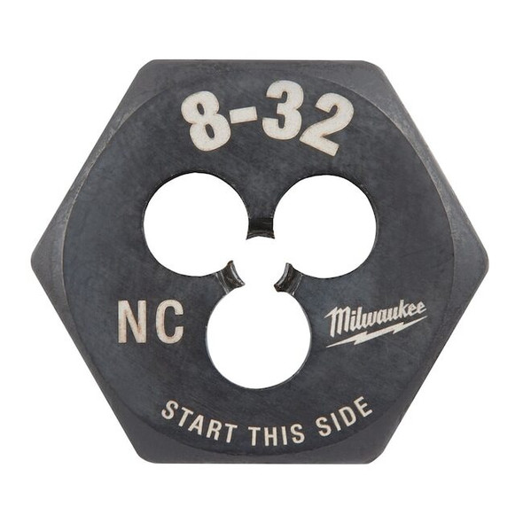 Milwaukee Tool Hex Threading Die, #8-32, UNC 49-57-5321