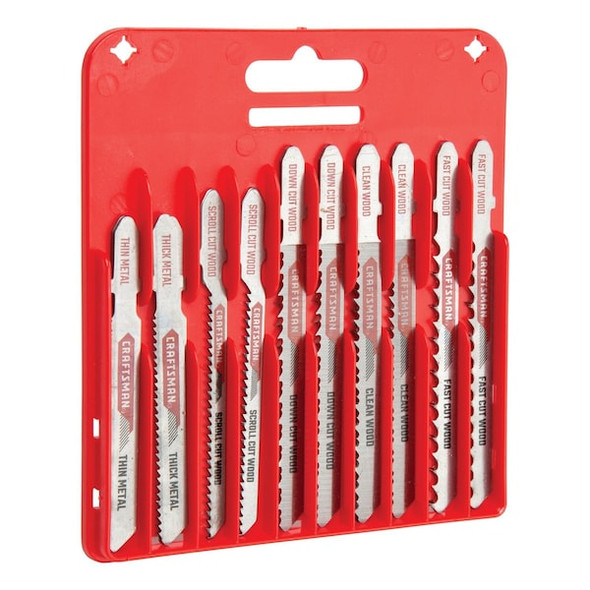 Craftsman T-Shank Jig Saw Blade Kit,13 pieces CMAJ1SET13
