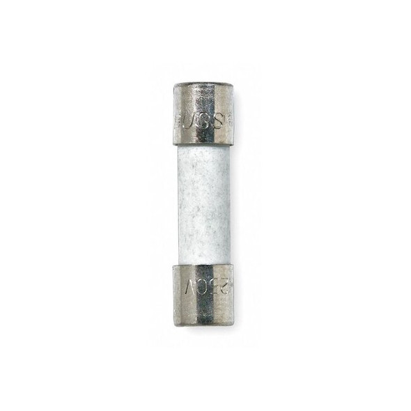 Eaton Bussmann Ceramic Fuse, 125mA, 1.5kA at 250V AC, 5 PK S501-125-R