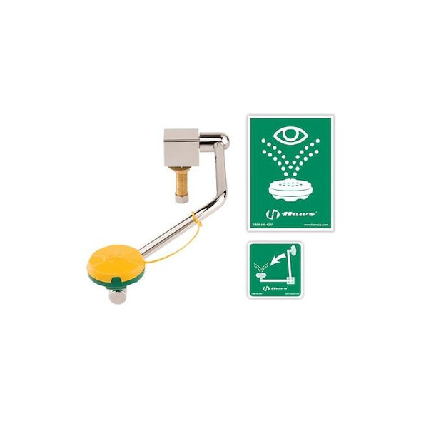 Haws Swing Down,Eye/Face Wash W/Head 7610S