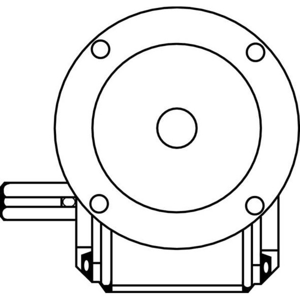Dayton Speed Reducer,C-Face,56C,40:1 4Z302