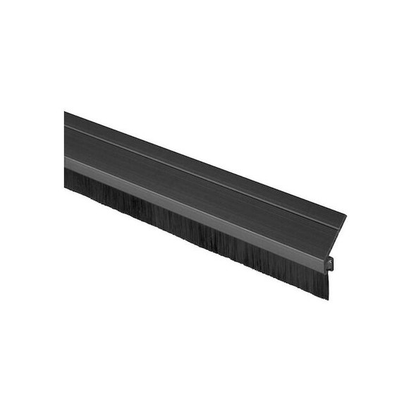National Guard Door Frame Weatherstrip,6 ft,Black A626DKB-72