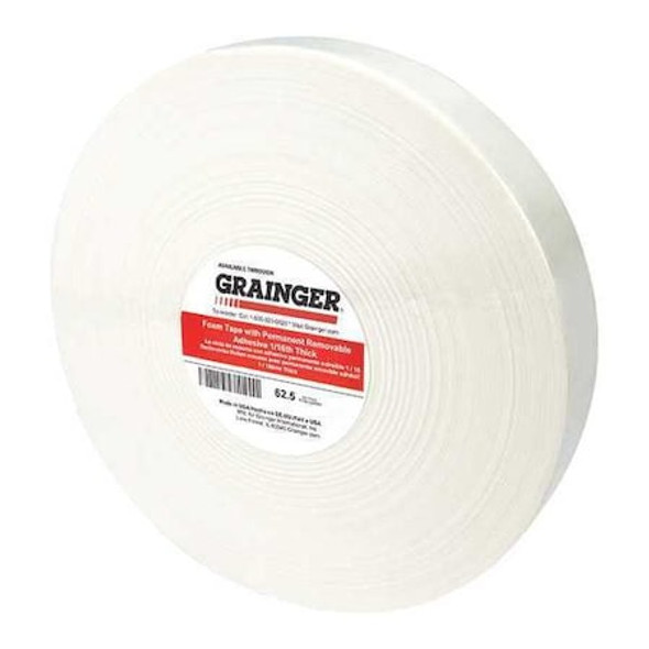 Manufacturer Varies FoamTape,White,36ydL,1/2inW,PK18 TC0116W Manufacturer Varies FoamTape,White,36ydL,1/2inW,PK18 TC0116W