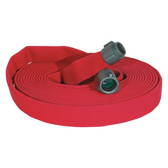 Kuriyama Fire Hose,50 ft,Red,Polyester G51H15LNR50NB Kuriyama Fire Hose,50 ft,Red,Polyester G51H15LNR50NB