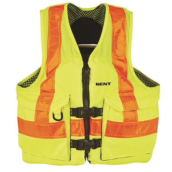 Kent Safety Life Jacket,4XL,15.5lb,Foam,Yellow 150800-410-080-23 Kent Safety Life Jacket,4XL,15.5lb,Foam,Yellow 150800-410-080-23