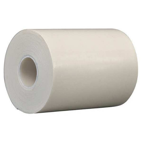 Double-Sided Foam Tape, 6 in W, 5 yd L, 1/16 in, Polyethylene Foam, Double-Sided