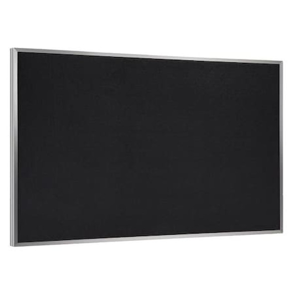 Ghent Rubber Bulletin Board 36"H x 48"W ATR34-BK