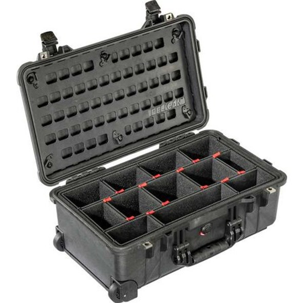 Pelican Black MOLLE Panel,Black,Plastic,13 in 1510MP Pelican Black MOLLE Panel,Black,Plastic,13 in 1510MP