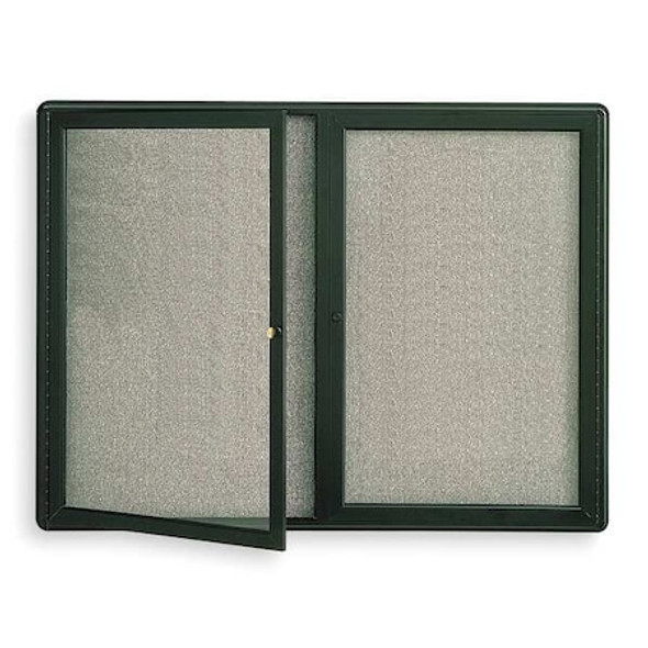 Quartet Enclosed Bulletin Board,36" x 48" 2364L Quartet Enclosed Bulletin Board,36" x 48" 2364L