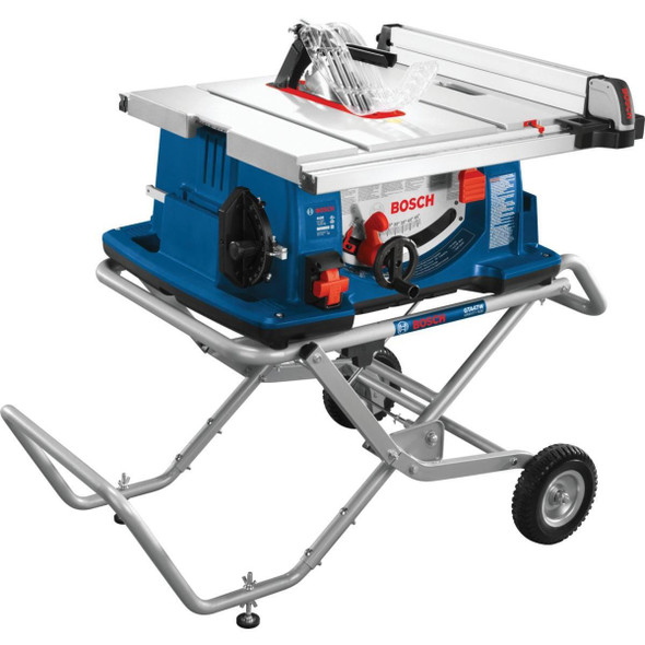 4100XC-10 Bosch 15-Amp 10 In. Job Site Table Saw with Wheeled Stand