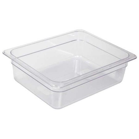 Crestware Food Pan, Polycarbonate, Half, 12-3/4 In FP24