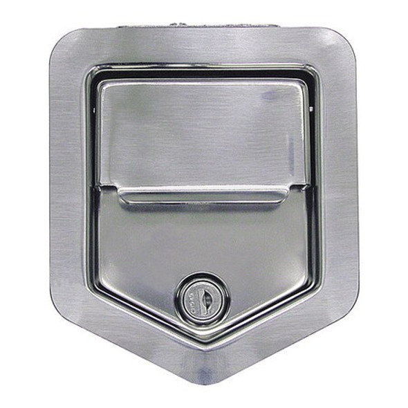 Stainless Steel Rotary Single Point Paddle Latch - 1/4 Inch Striker