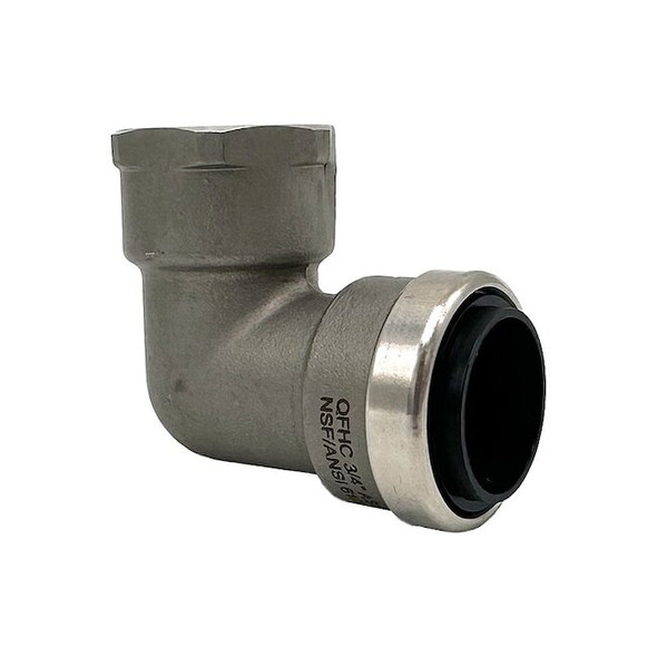 Manufacturer Varies Female Elbow, Stainless Steel, Not Applicable SS823FR