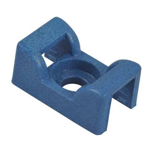 Ty-Rap Cable Tie Base,Saddle,Screw,Blue,PK100 TC5141-NDT Ty-Rap Cable Tie Base,Saddle,Screw,Blue,PK100 TC5141-NDT