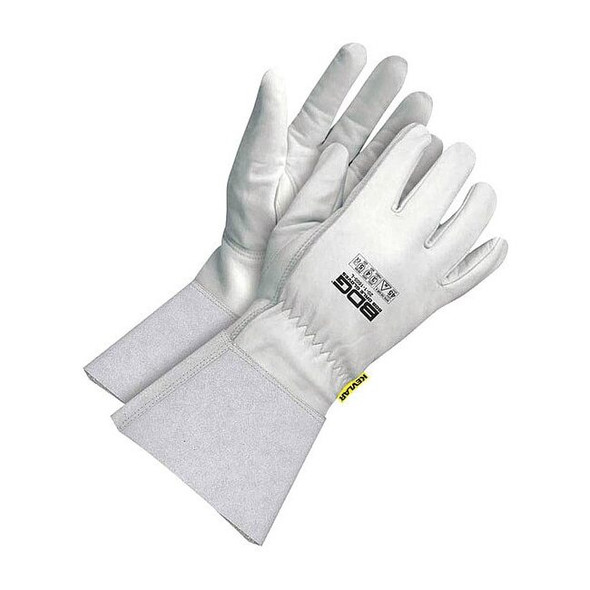 Bdg Cut-Resistant Leather Gloves, Cut Level A4 ,XL 1 PR 20-1-1605-XL-K