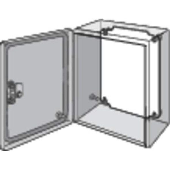 Nvent Hoffman Interior Panel, 12 Gangs, Steel LP2360