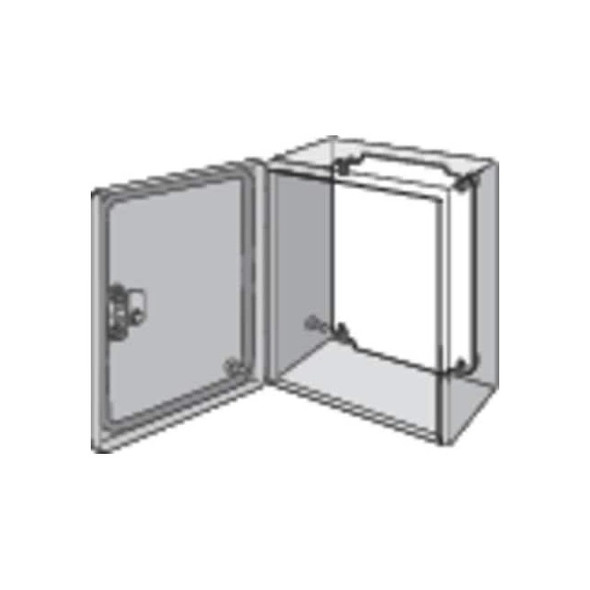 Nvent Hoffman Interior Panel, 12 Gangs, Steel LP2360