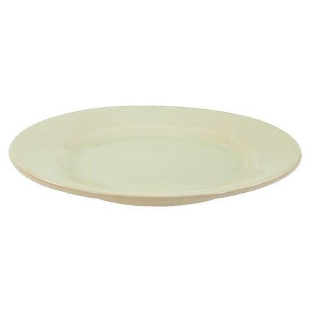 Crestware Plate, 12", Ceramic Bone White PK12 RE49