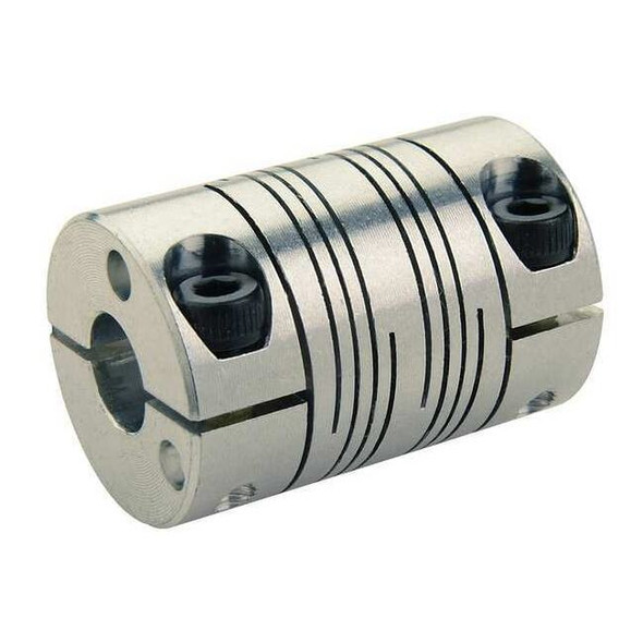 Ruland Coupling,6 Beam Clamp,3/8in.x 3/8in. FCR24-6-6-A