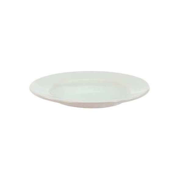 Crestware Plate, 7-1/4", Ceramic Bright White PK36 ALR43