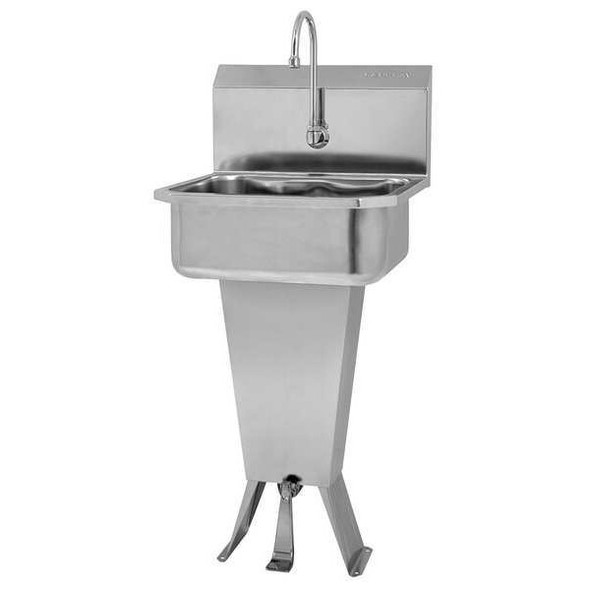 Sani-Lav Hand Sink,With Faucet,19 In. L,18 In. W 5011