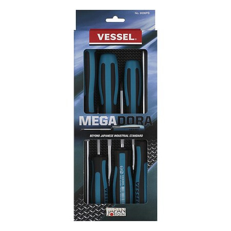 Vessel Set with Paper Box, Metric, 6 pcs 9006PB