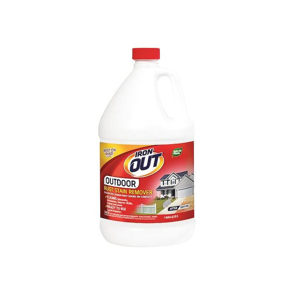 Iron Out Rust Stain Remover,1 gal,Jug,PK4 LIO4128N