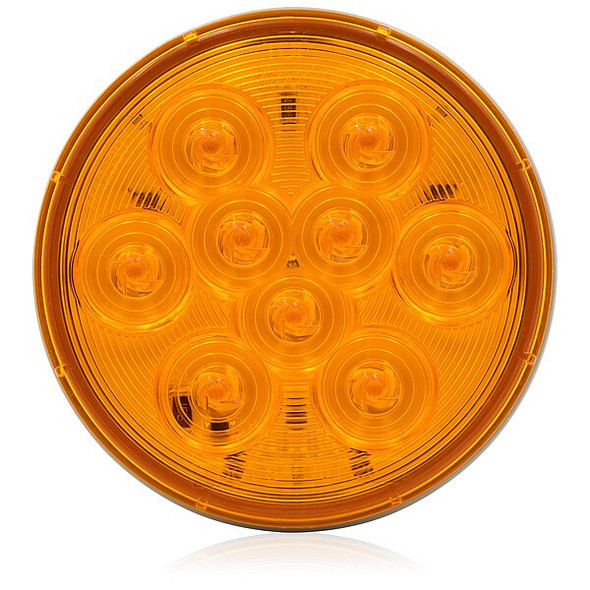 Maxxima Stop/Turn/Tail Light,LED,Grommet,Amber M42339YDF