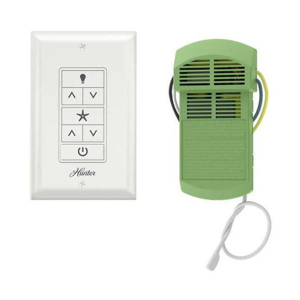 Hunter Speed Control, White, Plastic, Toggle 99771