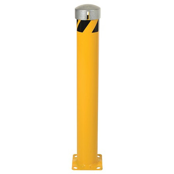 Manufacturer Varies Bollard ,42 in H,Yellow ,Carbon Steel BOL-JKS-42-5.5