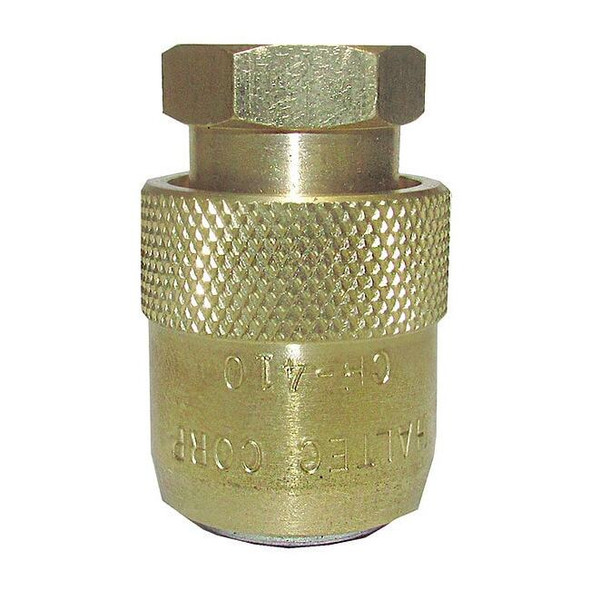 Haltec Standard Bore Screw-on Chuck,4" Sz,Brass CH-410
