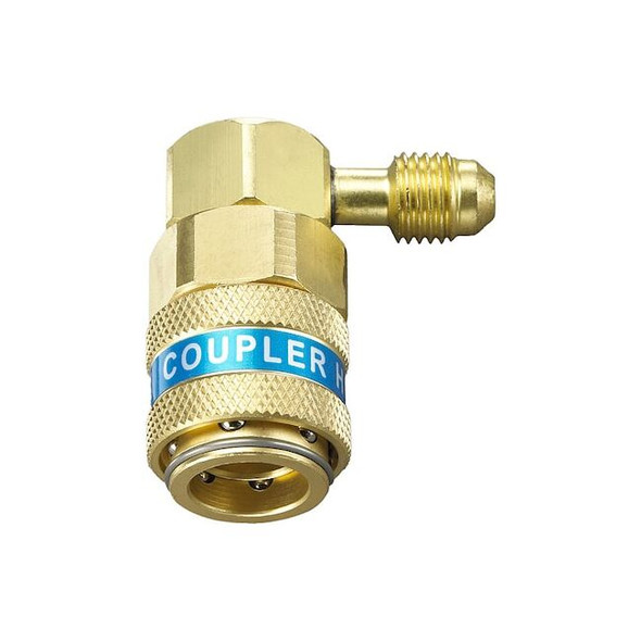 Yellow Jacket Quick Coupler,4 1/2 in L,1/4 in Connect 41318