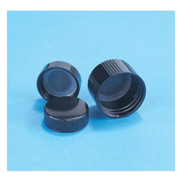 Kimble Chase Cap,Polyethylene Liner,24-400,PK144 75202G-24400