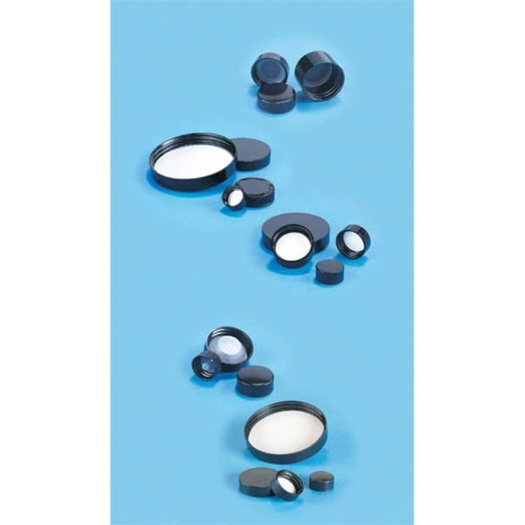 Kimble Chase Cap,Polyethylene Liner,24-400,PK144 75202G-24400