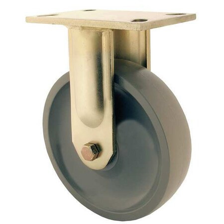 Rwm Rigid Plate Caster,Nylon,8 in.,1800 lb. 68-GTB-0820-R
