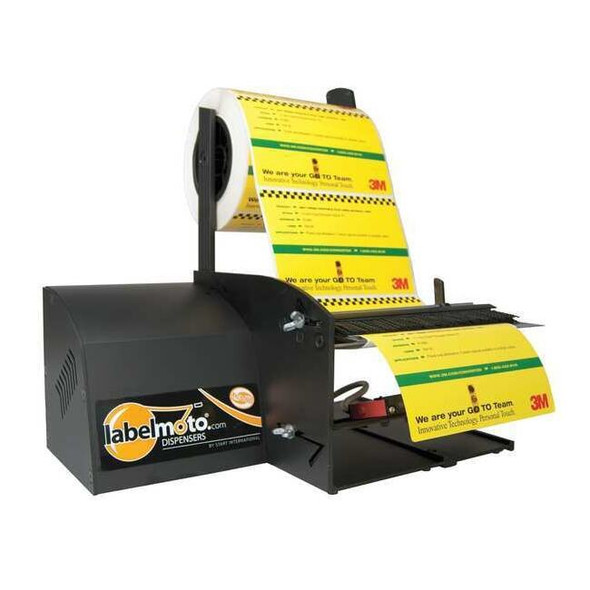 Electric Label Dispenser, 10-7/8"L, Max. Label Width: 7"