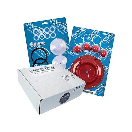 Sandpiper Repair Kit,PTFE,Fluid,For 1-1/2 In Pump 476.255.654