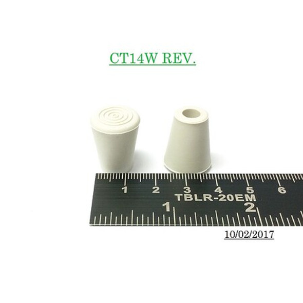 Manufacturer Varies Protective Leg Tip, SlipOn, Rd, 15/64", PK10 CTB 14W/W