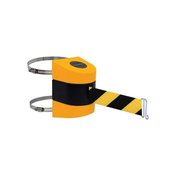Tensabarrier Belt Barrier, Yellow,Belt Yellow/Black 897-24-C-35-NO-D4X-A