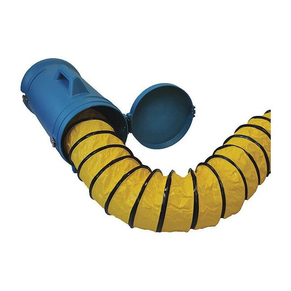 Xpower Ventilation Duct Hose Carrier for X-8, 8 in x 25 ft L, Polyester 8DHC25