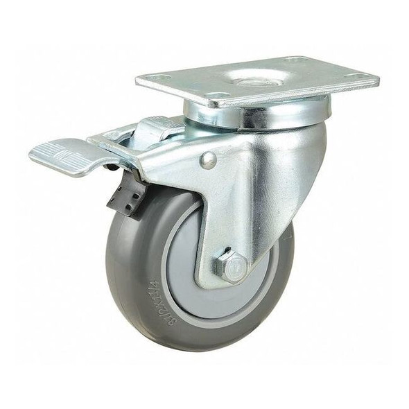 Manufacturer Varies PlateCaster,Swivl,Polyurethane,4 11/16"H 435X80